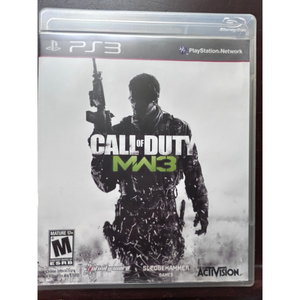 Call of Duty Modern Warfare 3 MW3 Sony PlayStation 3 PS3 CIB Complete